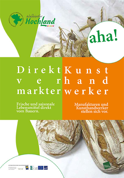 Broschüre Direktvermarkter & Kunsthandwerker, Cover